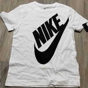 Nike Black Hang Tag with White Barcode Label